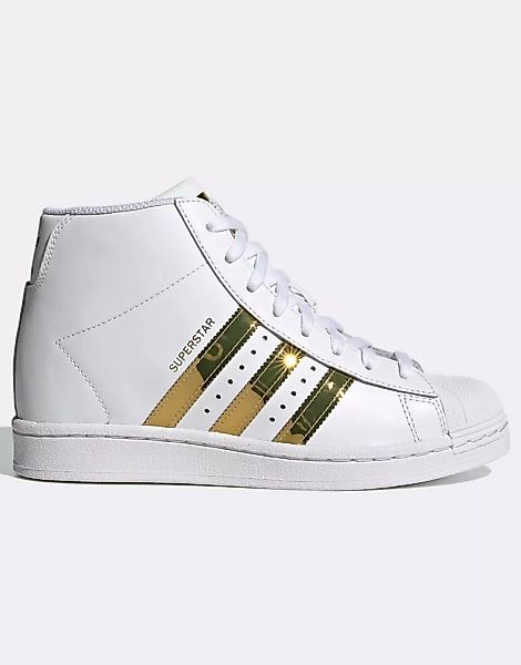 adidas Originals – Superstar Up – Weiße Sneaker günstig online kaufen