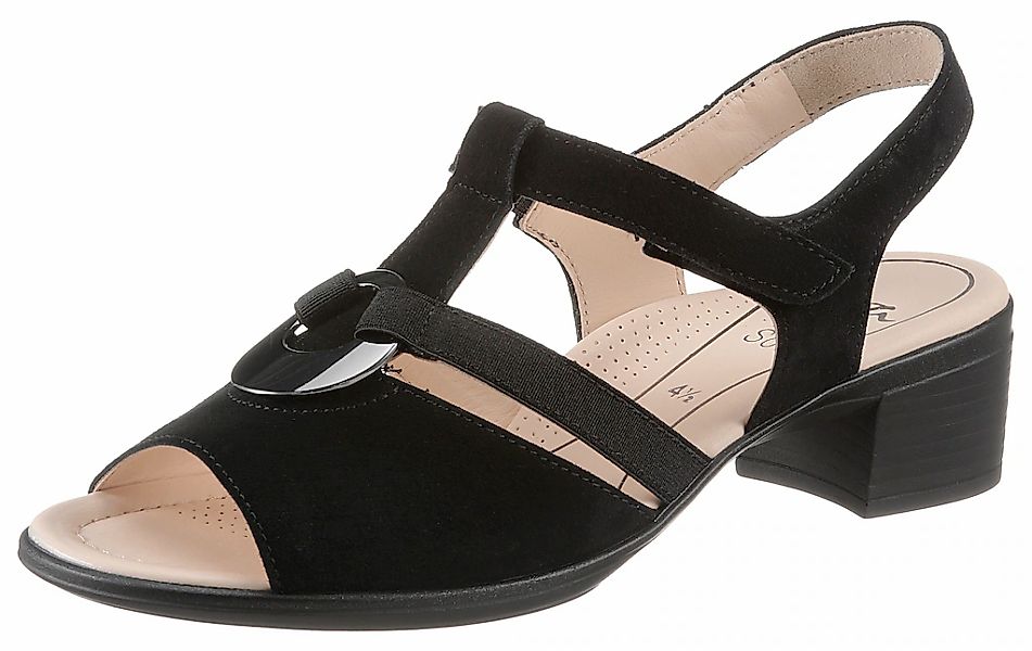Ara Sandalette "LUGANO", Sommerschuh, Sandale, Blockabsatz, in Schuhweite H günstig online kaufen