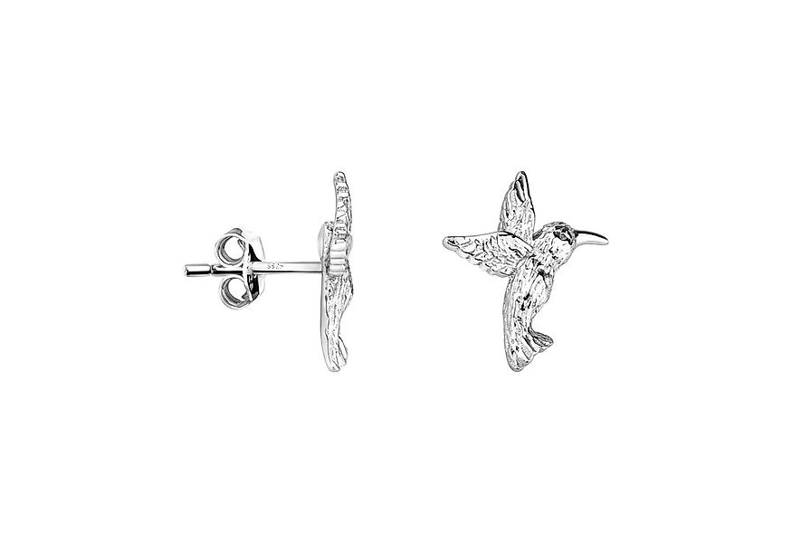 Sofia Milani Paar Ohrstecker Hammered Hummingbird, 925 Silber Damen Schmuck günstig online kaufen