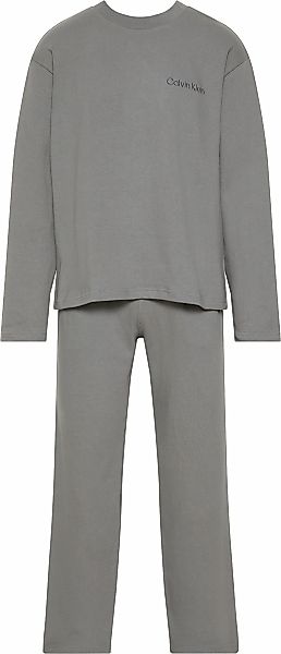 Calvin Klein Underwear Schlafanzug "LS TEE PANT SET" Mit elastischem Bund günstig online kaufen