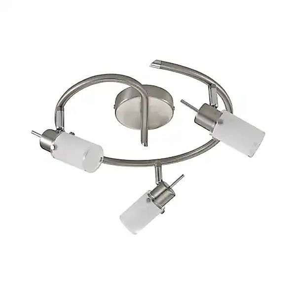 JUST LIGHT Deckenleuchte »MAX LED«, 3 flammig, Leuchtmittel GU10   LED wech günstig online kaufen