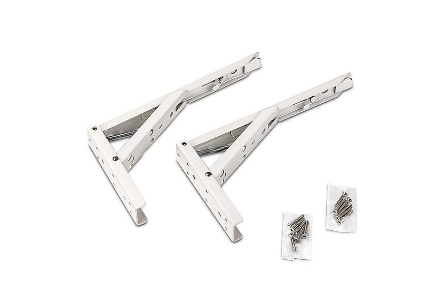 SO-TECH® Wandregalhalter 1 Paar Klappkonsole weiß Länge 240 / 290 / 340 mm günstig online kaufen