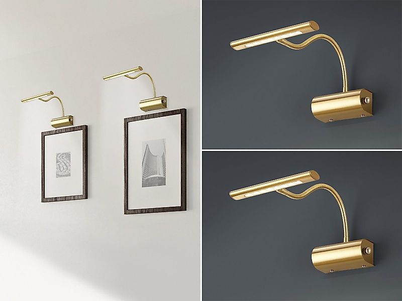 TRIO Leuchten LED Bilderleuchte, Dimmer, LED günstig online kaufen