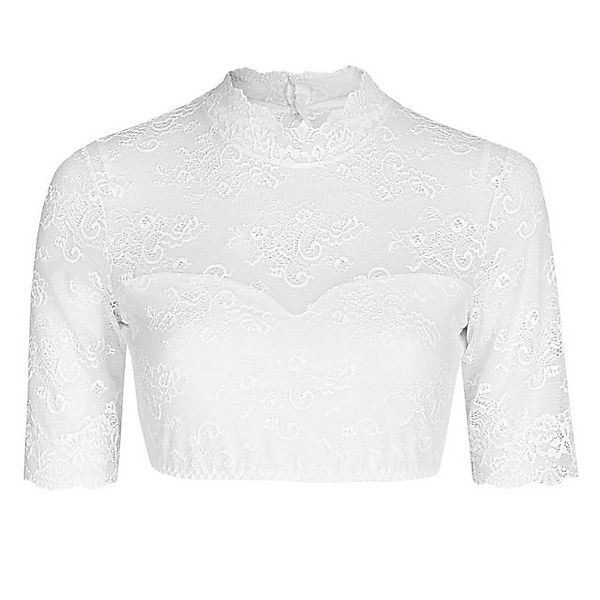 Nina Von C. Dirndlbluse Nina von C. Dirndl-Bluse, halbarm (34 Weiss) günstig online kaufen