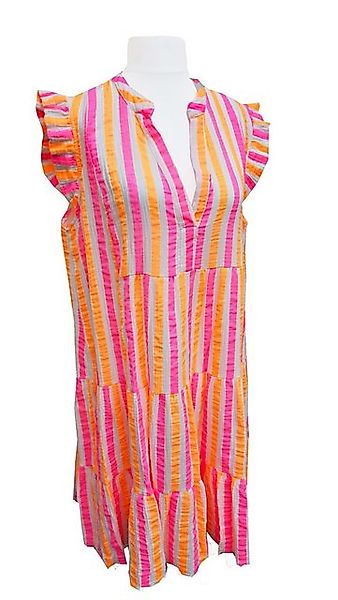 Druckkleid SAISON luftiges Musselin Kleid ohne Arm Druckmotiv günstig online kaufen