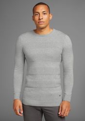 Bruno Banani Rundhalspullover in Streifenoptik günstig online kaufen