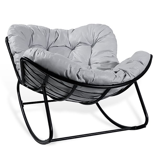 CCLIFE Schaukelsessel Schaukelstuhl Wohnzimmer Schaukelsessel Relaxstuhl günstig online kaufen