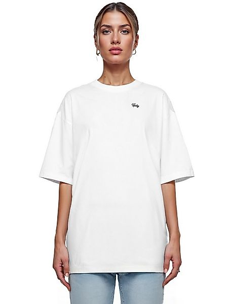trueprodigy Oversize-Shirt Nika F Logostickerei Rundhals dicker Stoff günstig online kaufen