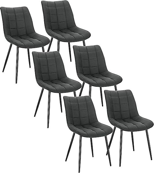 Woltu 4-Fußstuhl (6 St), Polsterstuhl aus günstig online kaufen