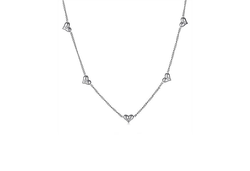 RAIKOU Edelstahlkette LOVE DIAMOND Edelstahl Halskette günstig online kaufen