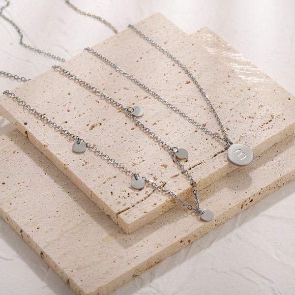 Kim Johanson Schmuckset Plättchen & Buchstabe günstig online kaufen