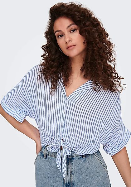 ONLY Kurzarmbluse ONLPAULA LIFE S/S TIE günstig online kaufen