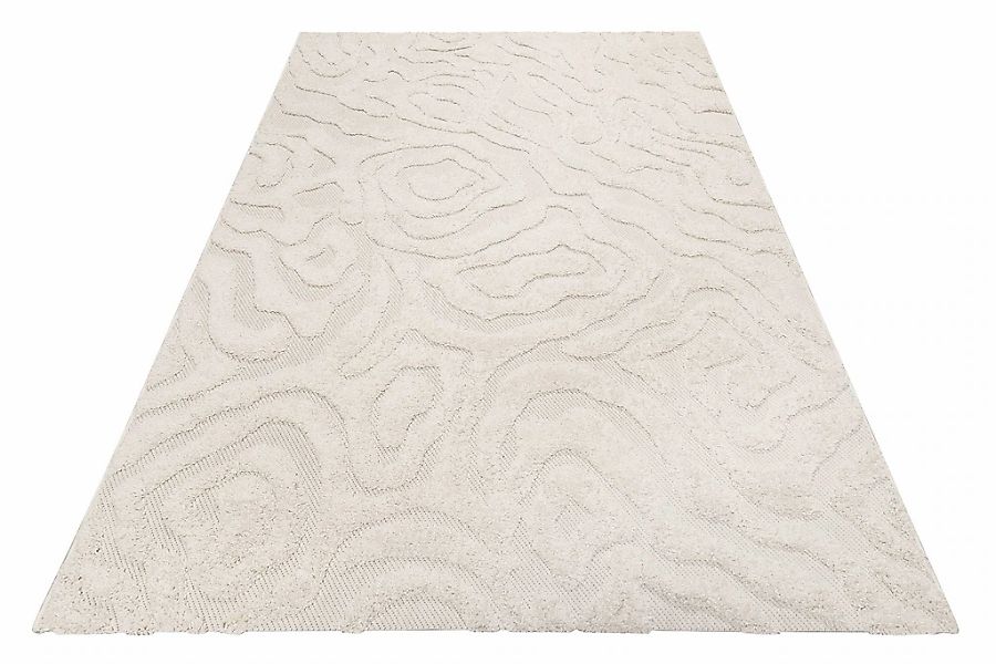 Esprit Outdoorteppich "Soul Jack, ESP-54230" rechteckig 4 mm Höhe Hoch-Tief günstig online kaufen