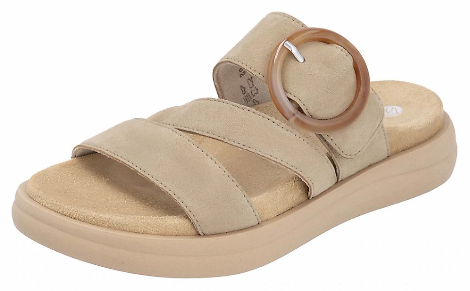 Remonte Pantolette, Sommerschuh, Schlupfschuh, Komfortschuh mit großer Zier günstig online kaufen
