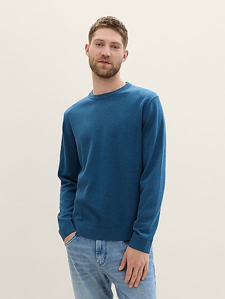 TOM TAILOR Strickpullover Basic Strickpullover aus günstig online kaufen