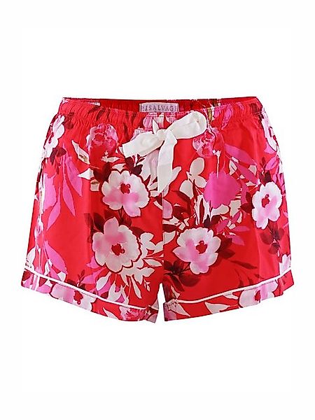 PJ Salvage Pyjamahose short - Watercolor Bloom schlaf-hose pyjama schlafmod günstig online kaufen