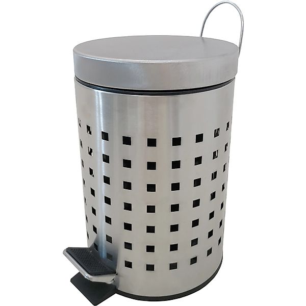 MSV Treteimer Edelstahl matt 3, günstig online kaufen