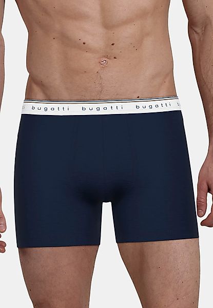 bugatti Boxershorts "Pisa", (3er Pack), breiter Bund, mit Logo, atmungsakti günstig online kaufen