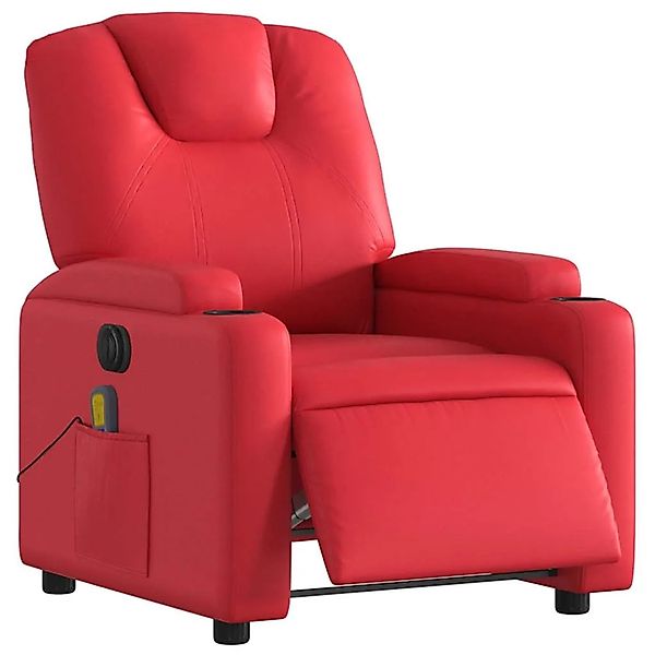 vidaXL Massagesessel Elektrisch Rot Kunstleder 3204428 günstig online kaufen