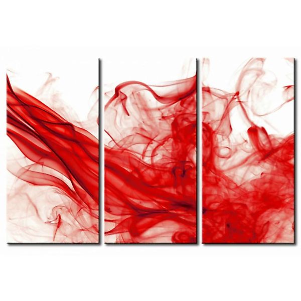 Leinwandbild Rot und Weiß XXL günstig online kaufen