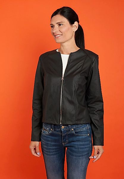 Seidel Moden Lederimitatjacke, ohne Kapuze, mit Reißverschluss, MADE IN GER günstig online kaufen