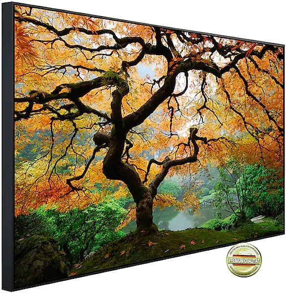 Papermoon Infrarotheizung »Herbst Ahornbaum«, sehr angenehme Strahlungswärm günstig online kaufen