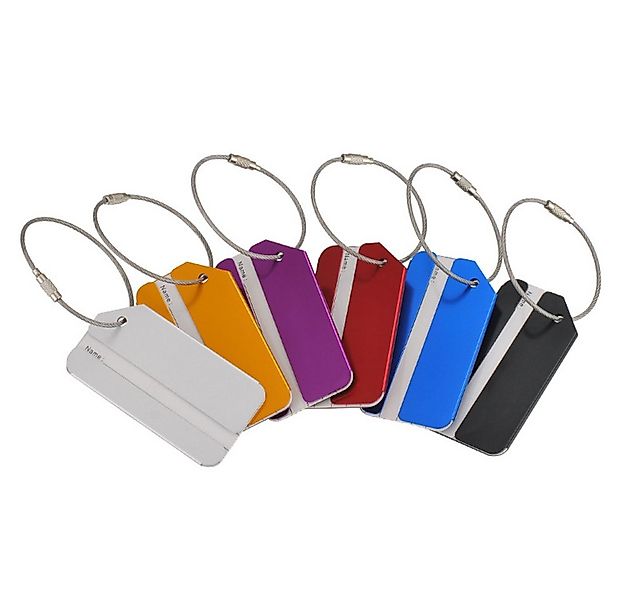 Blusmart Gepäckanhänger Kofferanhänger (6 Farben, 1-St., Gepäckanhänger aus günstig online kaufen