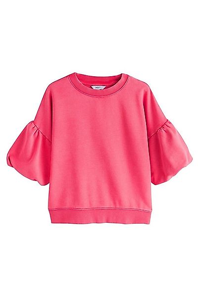 Next Sweater Sweat-Top mit kurzen Puffärmeln (1-tlg) günstig online kaufen