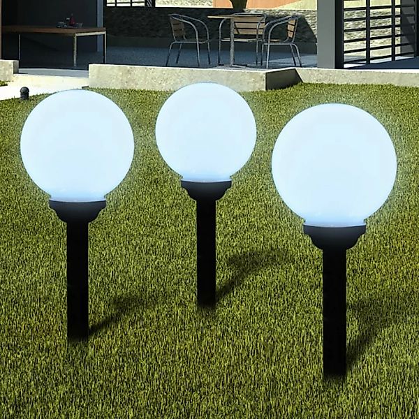 Außenlampe Solarkugel Solarlampe Led Kugellampe 3tlg. günstig online kaufen