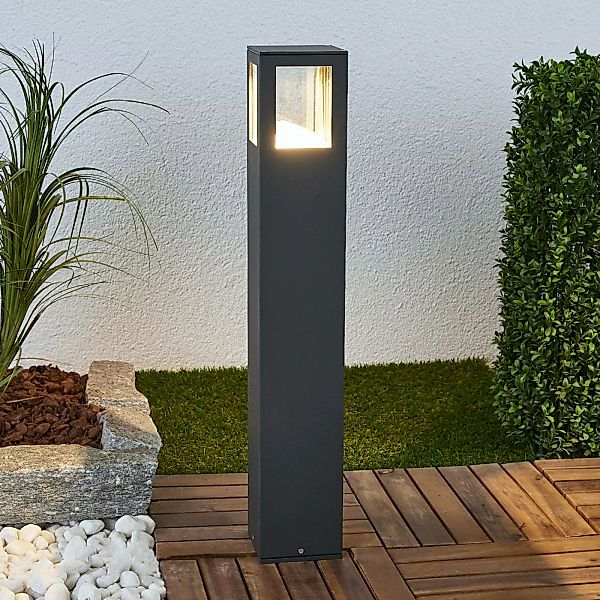 Lucande LED-Wegeleuchte Nicola, 65 cm, anthrazit, P54 günstig online kaufen