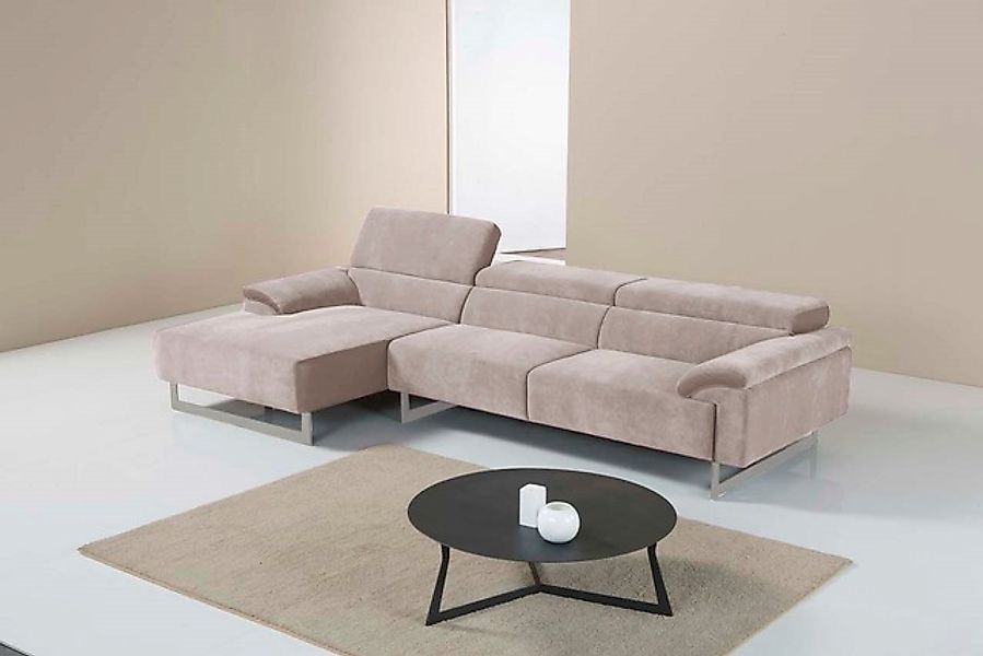 Egoitaliano Ecksofa »Malika, edel und bequem, Designsofa mit hochwertigen B günstig online kaufen