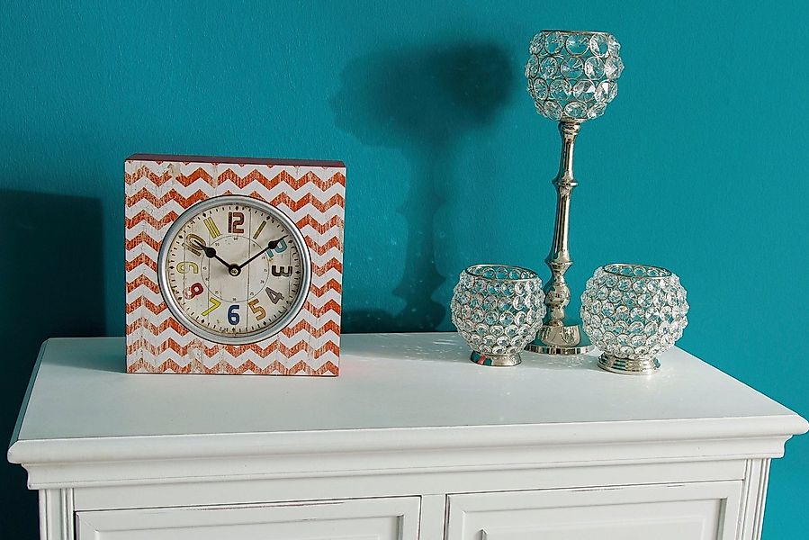 Myflair Möbel & Accessoires Tischuhr - Orange- günstig online kaufen