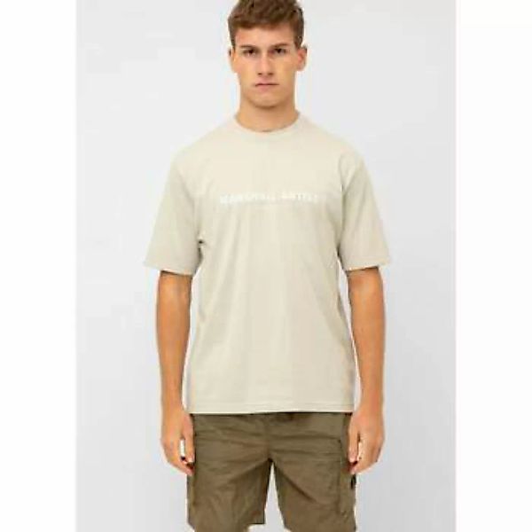 Marshall Artist  T-Shirts & Poloshirts Coastal erosion t-shirt - dove grey günstig online kaufen