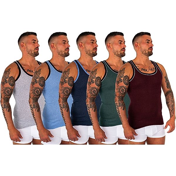 TEXEMP Unterhemd 4er Pack Herren Unterhemd günstig online kaufen