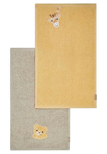 Sterntaler® Handtücher Sterntaler® Kinderhandtuch 2er-Pack SAFARI, günstig online kaufen