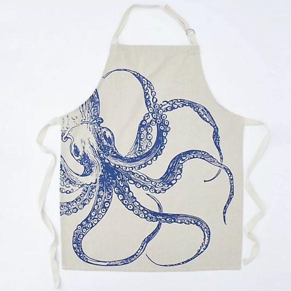 Kochschürze mit Oktopus-Motiv günstig online kaufen