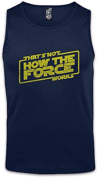 Urban Backwoods Tanktop How The Force Works Ärmelloses T-Shirt Luke Star Al günstig online kaufen