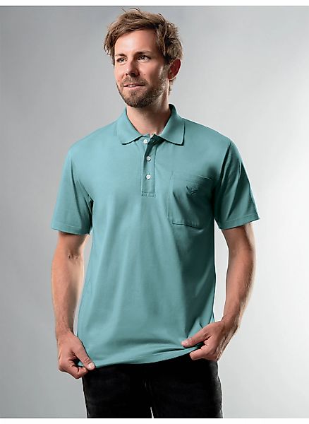 Trigema Poloshirt "TRIGEMA Poloshirt aus Single-Jersey" 1 Stk. günstig online kaufen
