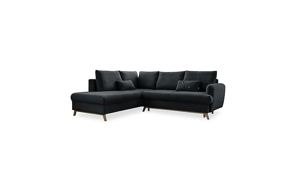 Miuform Ecksofa mit Schlaffunktion   ¦ grau ¦ Maße (cm): B: 242 H: 90 Polst günstig online kaufen