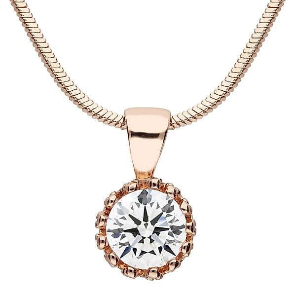 LÖB Kette mit Anhänger 18K Roségold günstig online kaufen