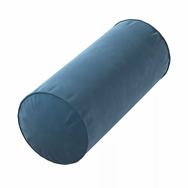 Bezug für Ektorp Rolle, blau, Ektorp Rolle 15 x 35 cm, Velvet (704-16) günstig online kaufen