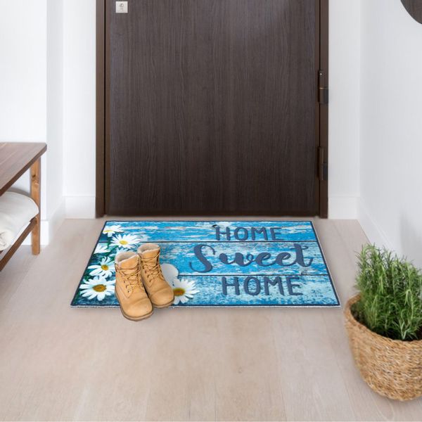 Andiamo Fußmatte "Modern" rechteckig 6,5 mm Höhe Schmutzfangmatte, bedruckt günstig online kaufen