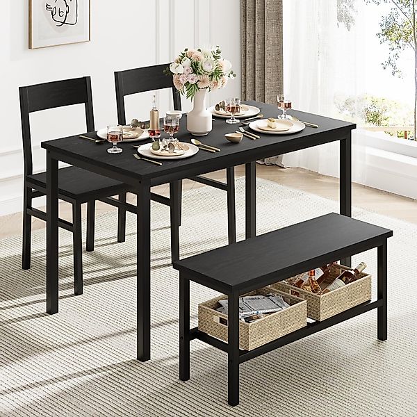 GarveeMore Essgruppe Esstisch-Set für 4, Esstisch günstig online kaufen