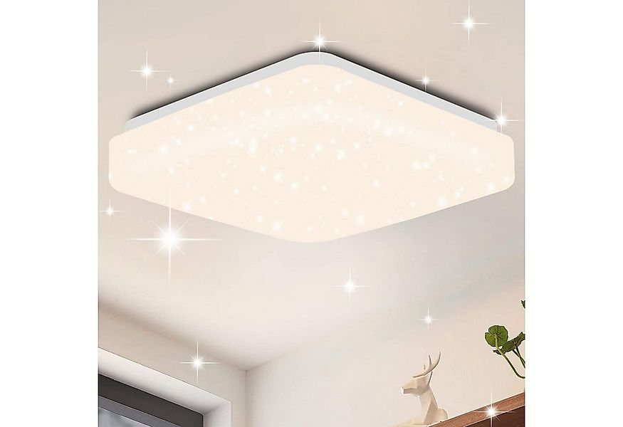 ZMH Deckenleuchte Whonzimmer Modern klein glitzer Flurlampe 15W Schlafzimme günstig online kaufen