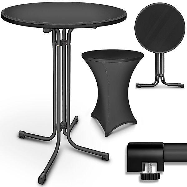 tillvex Stehtisch tillvex® Stehtisch klappbar Bistrotisch günstig online kaufen