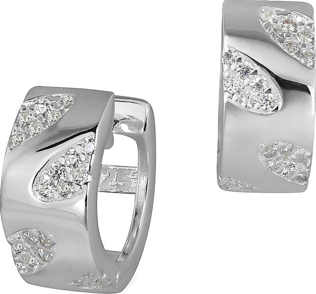 SilberDream Paar Creolen SilberDream Ohrringe 13mm Damen Silber 925 (Creole günstig online kaufen