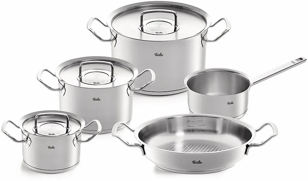 Fissler Topf-Set "ORIGINAL-PROFI COLLECTION Edelstahl-Topfset" Edelstahl 18 günstig online kaufen