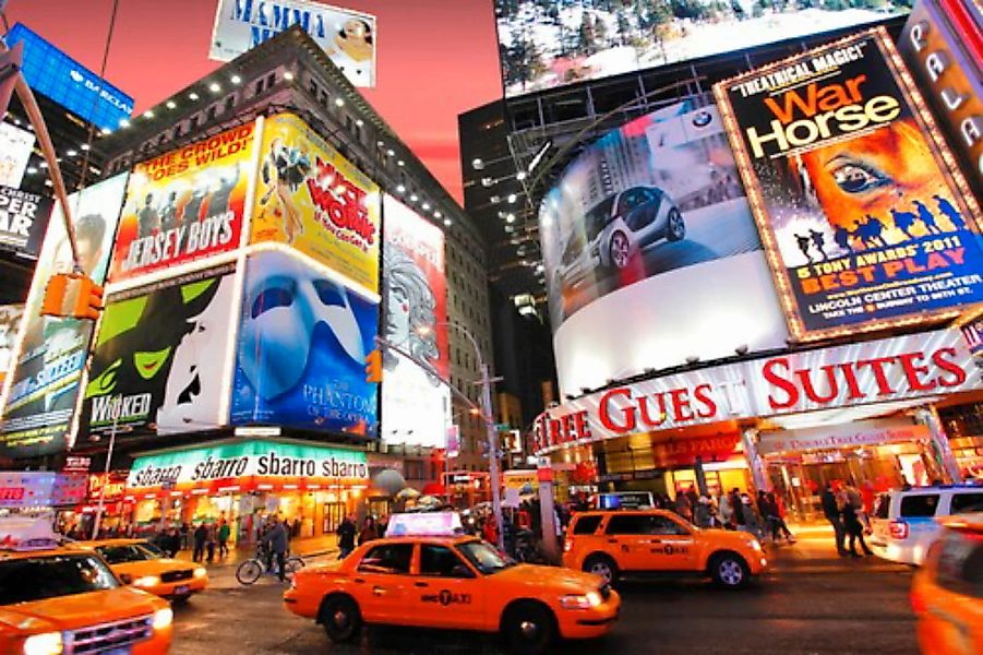 Papermoon Fototapete »Times Square« günstig online kaufen