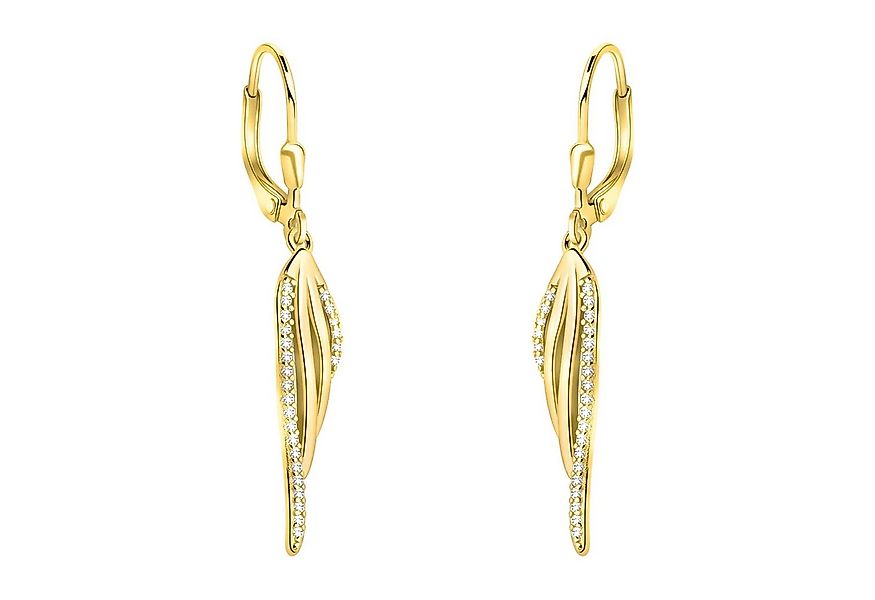 Sofia Milani Paar Ohrhänger Engel Flügel Feder, 925 Silber Damen Schmuck - günstig online kaufen