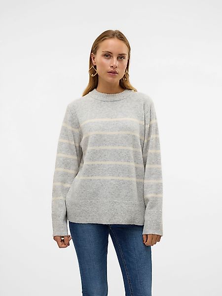 Vero Moda Strickpullover VMFLAWLESS LS O-NECK günstig online kaufen